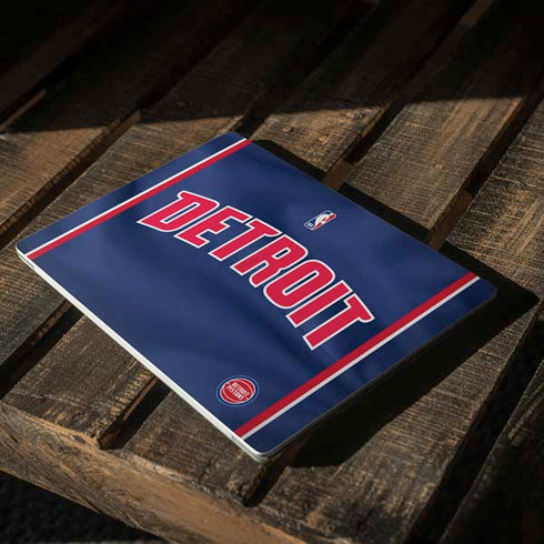NBA Detroit Pistons Jersey Surface Laptop 2 Skin